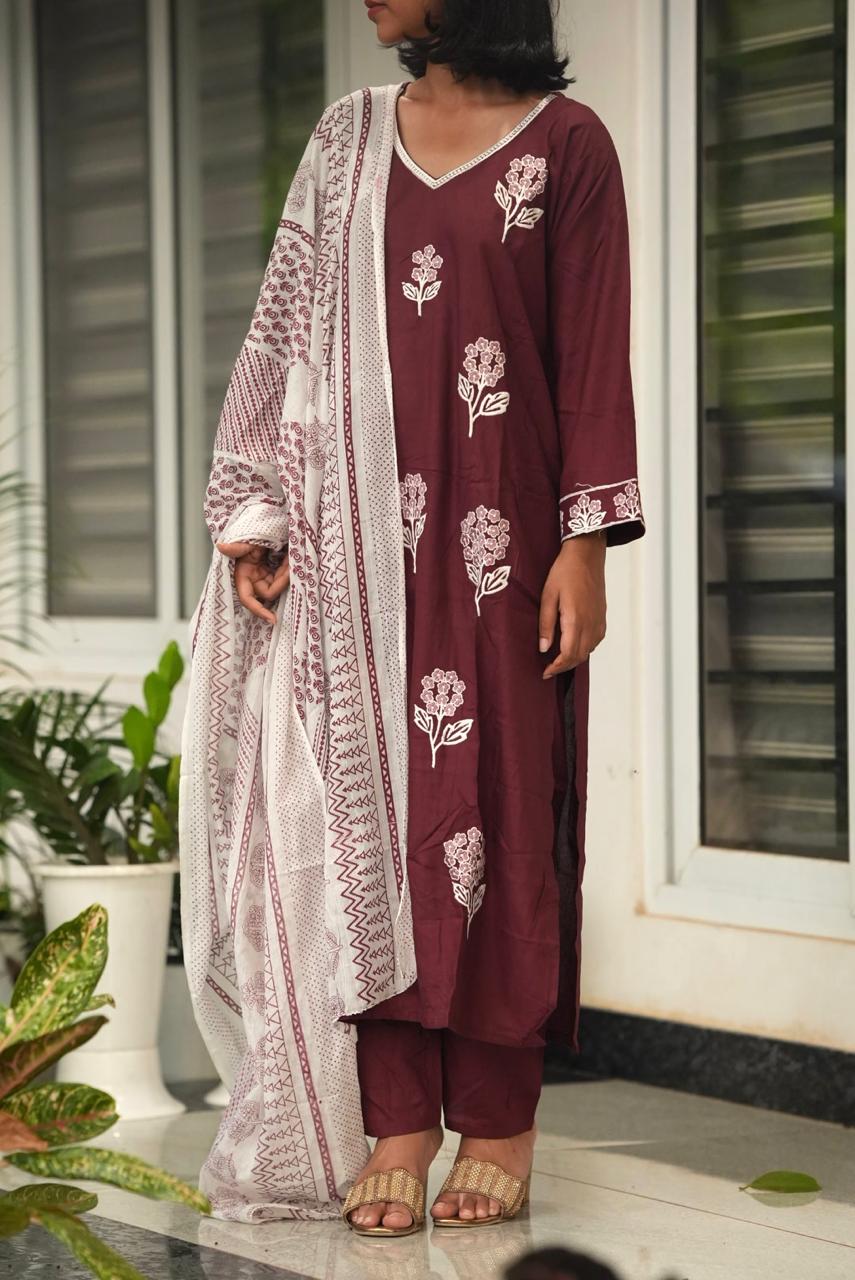KURTI WITH DUPATTA & BOTTOMWEAR