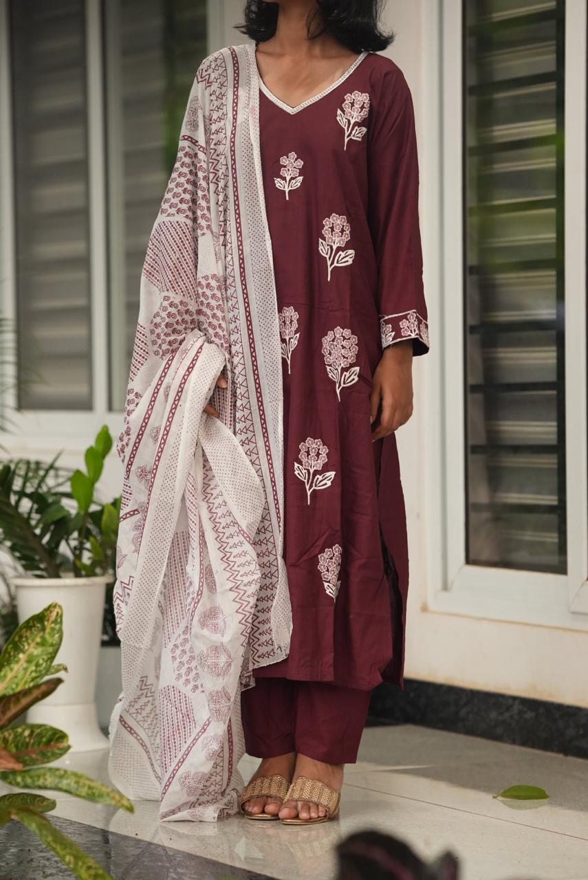 KURTI WITH DUPATTA & BOTTOMWEAR